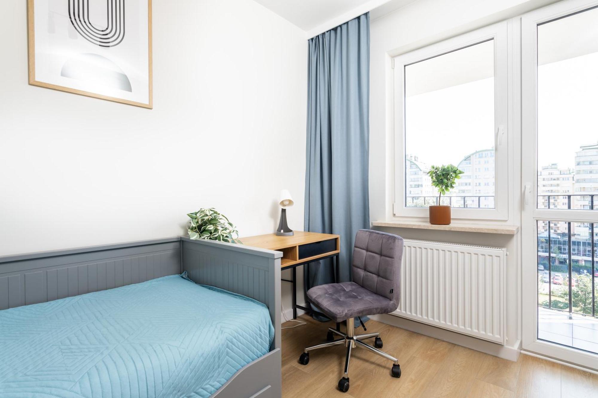 Blue Matcha Premium Apartment Okopowa Warsaw Exterior photo