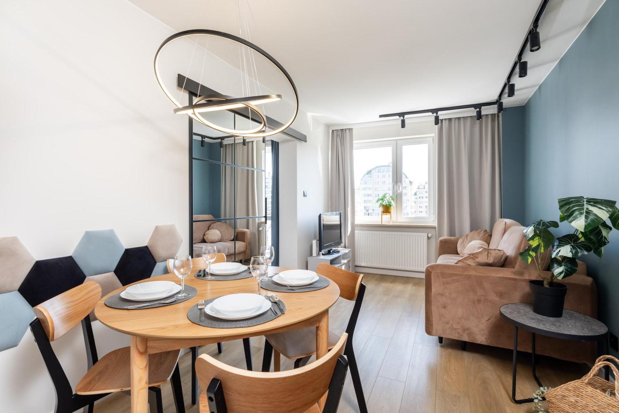 Blue Matcha Premium Apartment Okopowa Warsaw Exterior photo